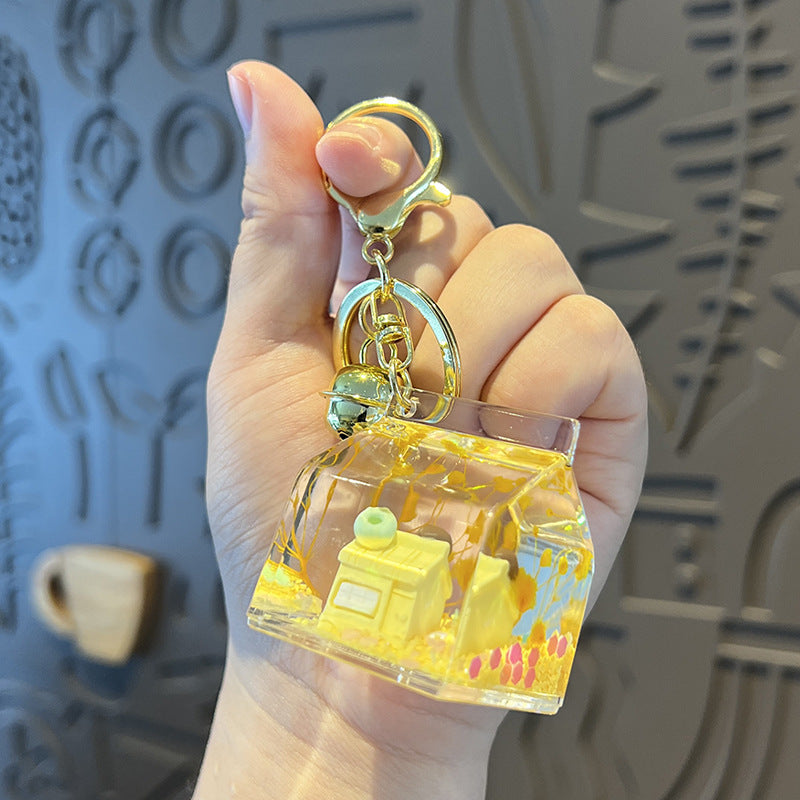 Wholesale Cartoon Cute Ice Cream Cone Rabbit Doll Keychain